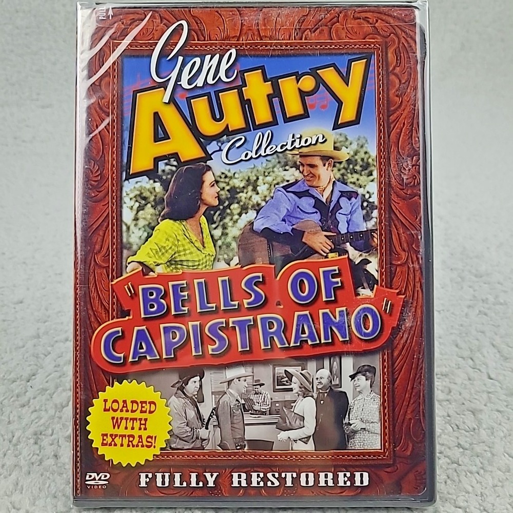 Bells of Capistrano (1942 B&W) DVD 2003 Fully Restored Gene Autry Collection New